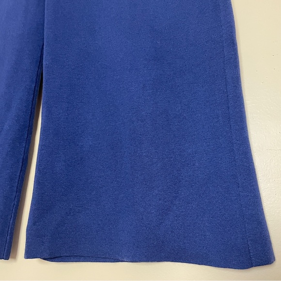 J. Crew Sailor Sweater Wide Leg Trouser Pant XL Tall Patch Pockets Pull On CH665 - Picture 8 of 12